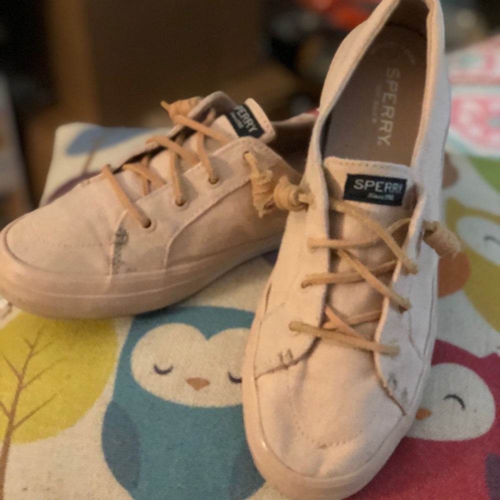 Sperry pink women sneakers